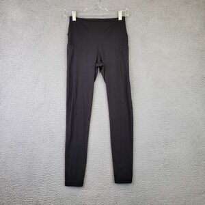 TSLA Leggings Lot Women's Small Black Yoga Pants Pockets Compression Slimming‎